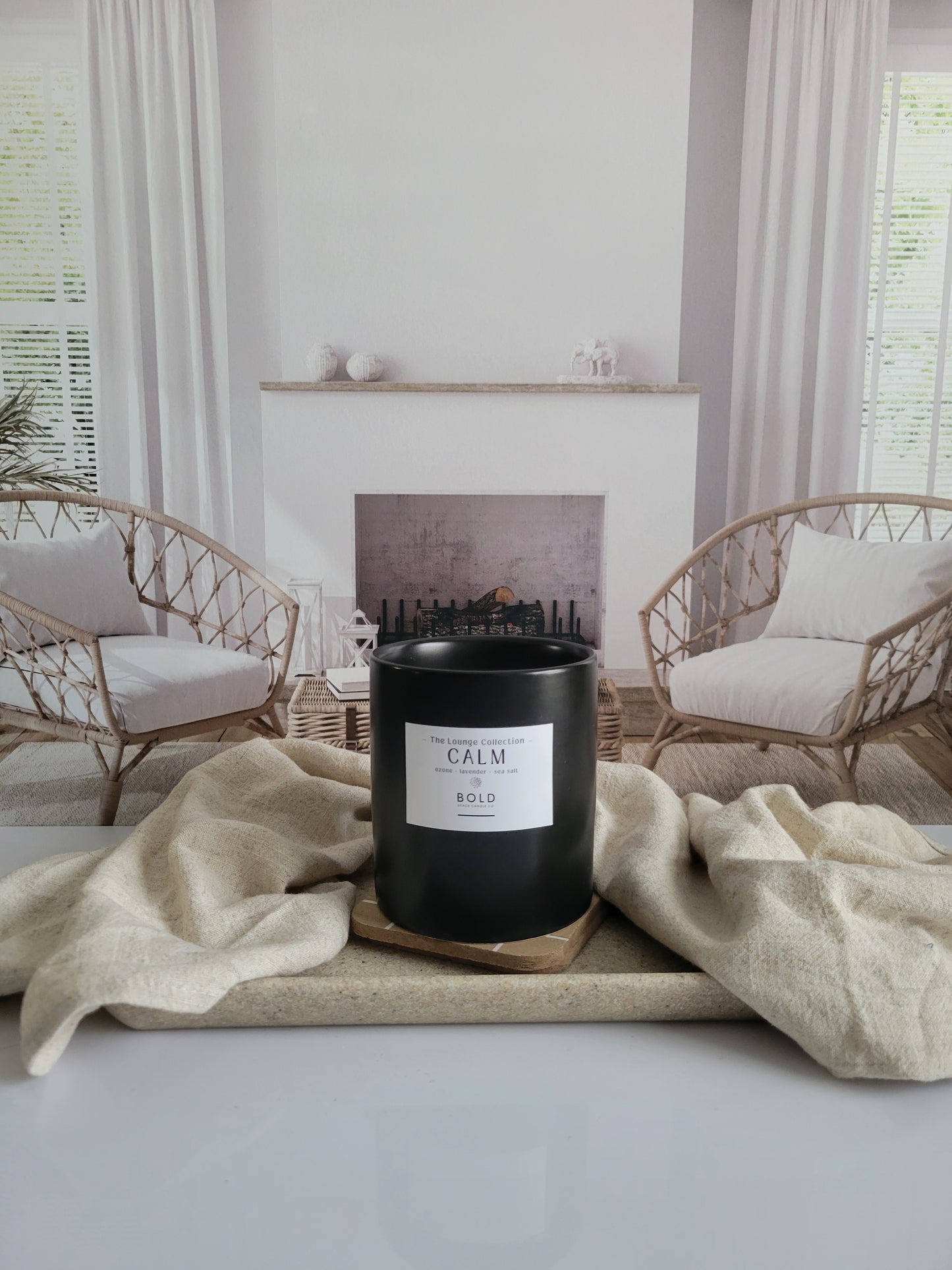 12 oz. Calm - Ozone + Lavender + Sea Salt