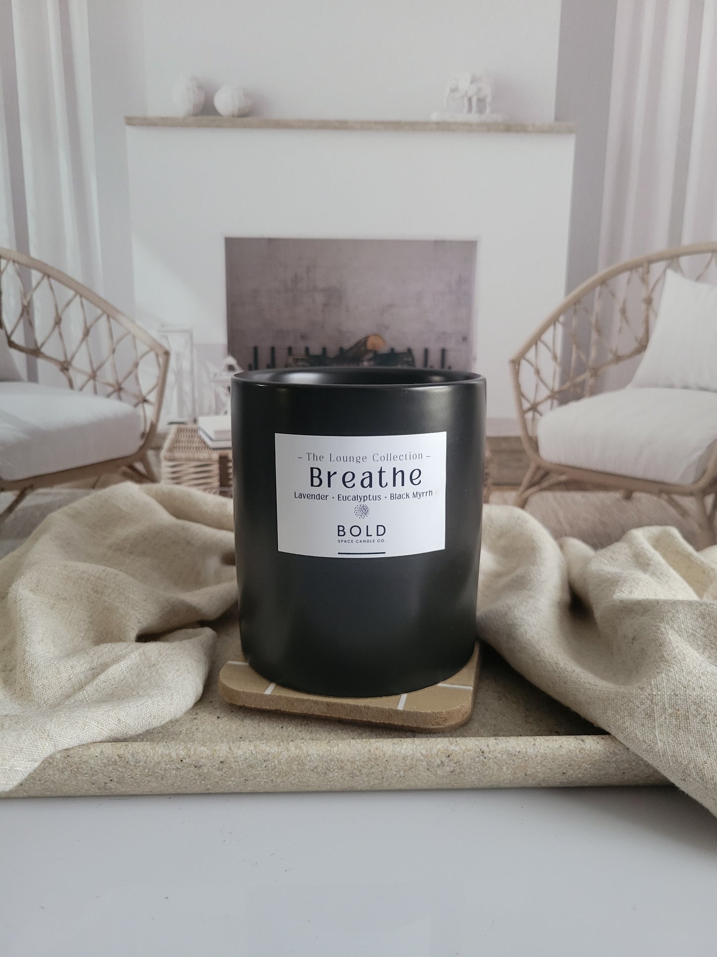 12 oz. Breathe - Lavender + Eucalyptus