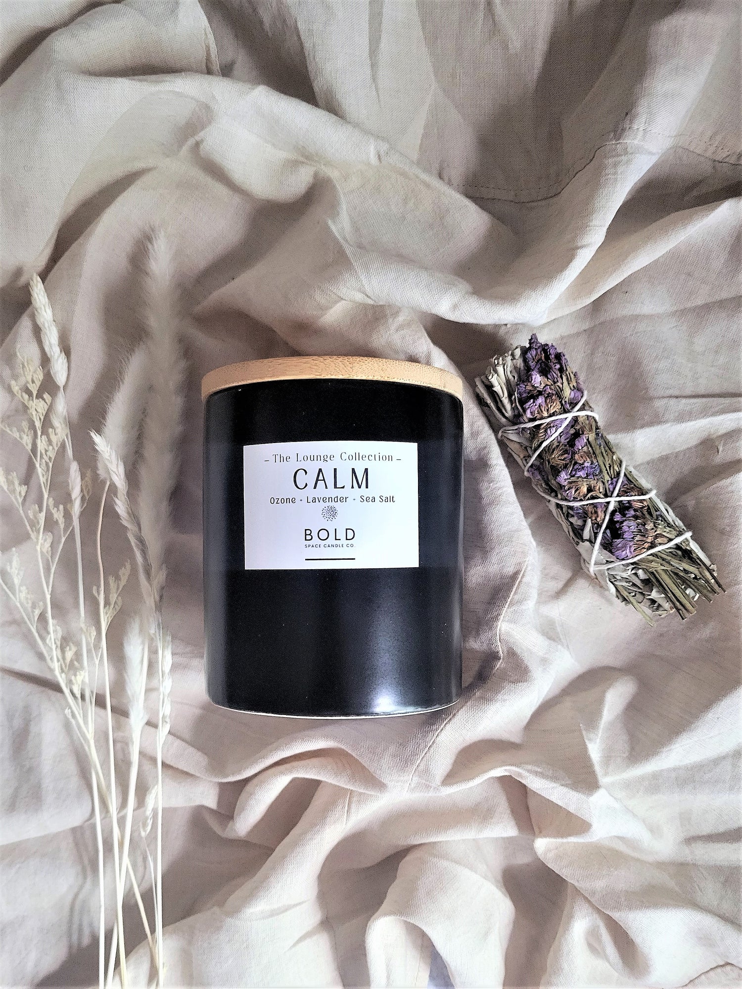 12 oz. Calm-Bold Space Candle Co.