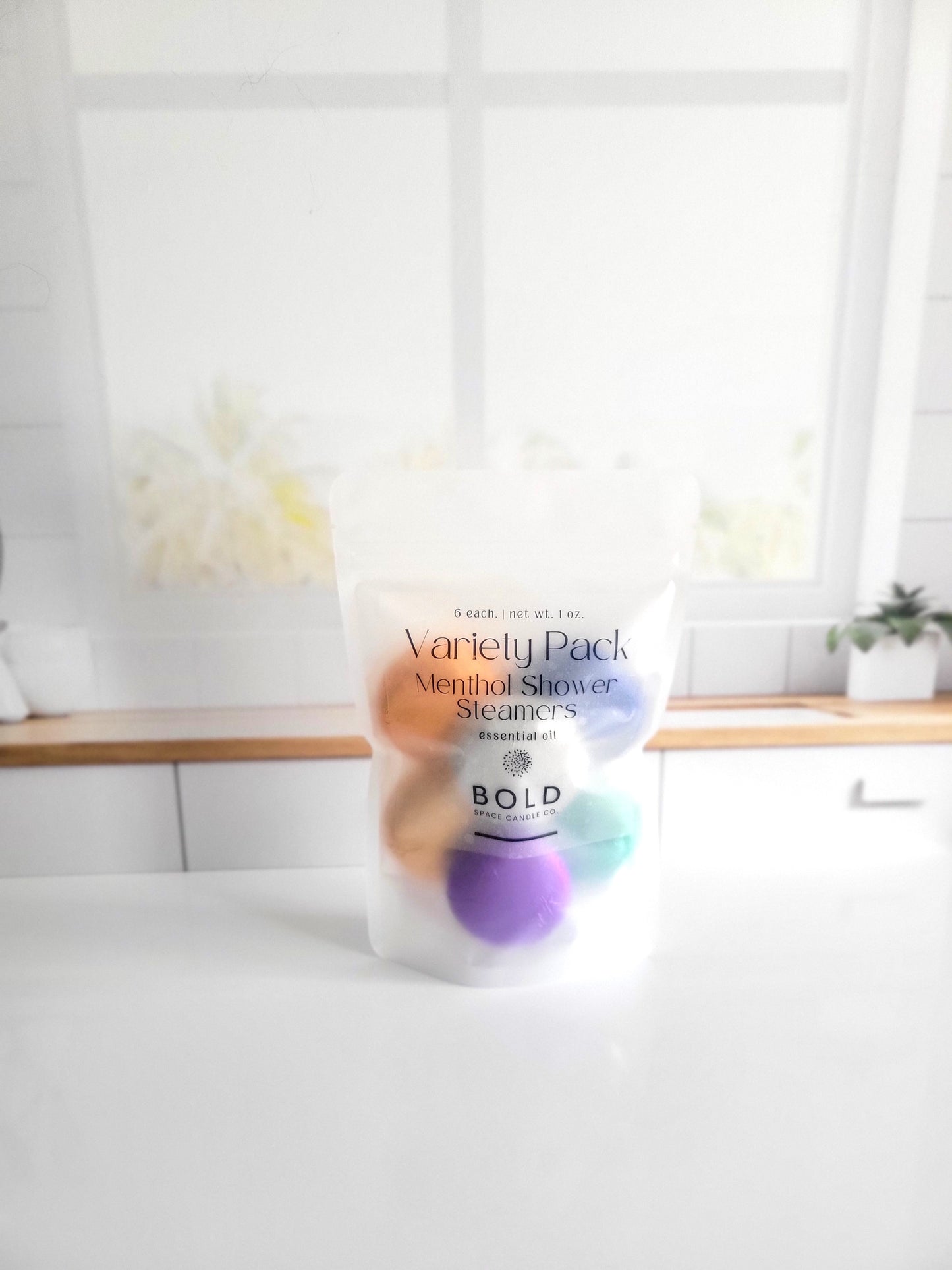 Custom 6 pack Shower Steamers