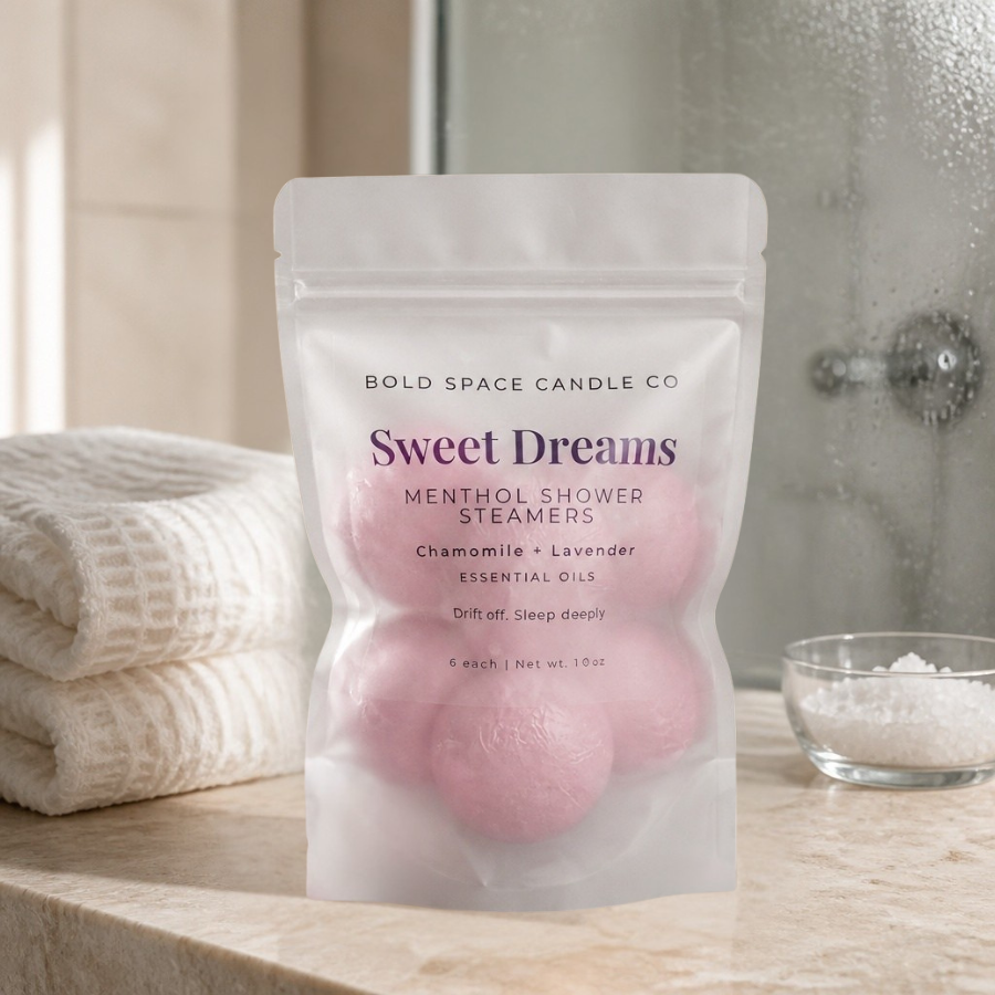 6 pack Of Variety Shower Steamers