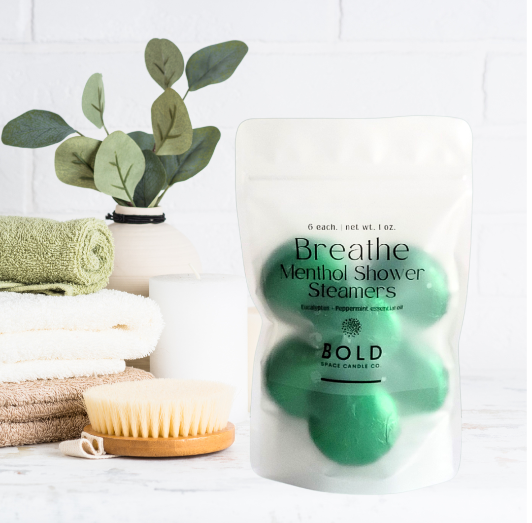 Breathe - Eucalyptus + Peppermint - 6 Pack Shower Steamers – Bold Space ...