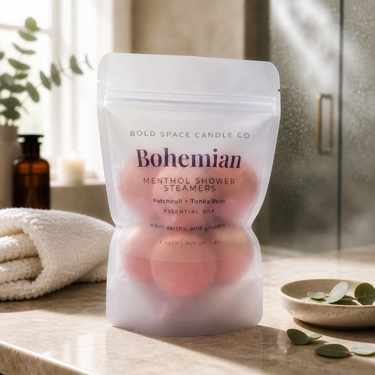 Bohemian - Shower Steamers - Patchouli + Tonka Bean