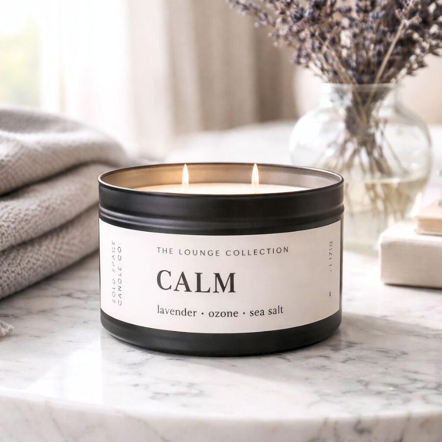 CALM- Ozone + Sea Salt + Lavender Driftwood