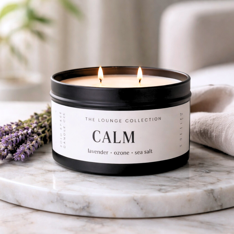 CALM- Ozone + Sea Salt + Lavender Driftwood