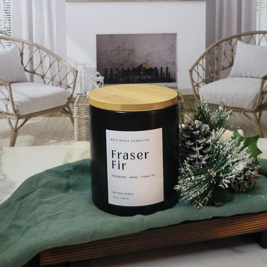 Fraser Fir- Fraser Fir + Moss + Amber - 12 oz. Candle