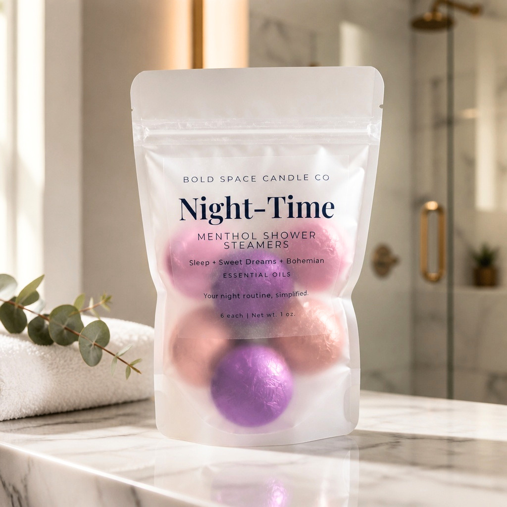 Night-Time Routine - Menthol Shower Steamers - 3 Scents