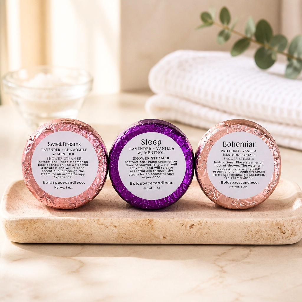 Night-Time Routine - Menthol Shower Steamers - 3 Scents