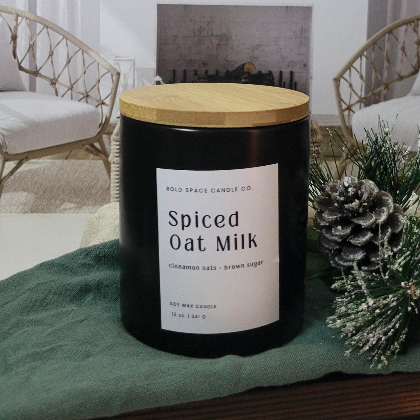 Spiced Oat Milk - Cinnamon Oats + Brown Sugar + Praline- 12 oz.