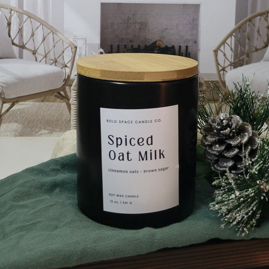 Spiced Oat Milk - Cinnamon Oats + Brown Sugar + Praline- 12 oz.
