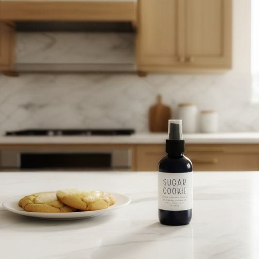 Sugar Cookie - Linen & Room Spray – 4 oz. Black Bottle