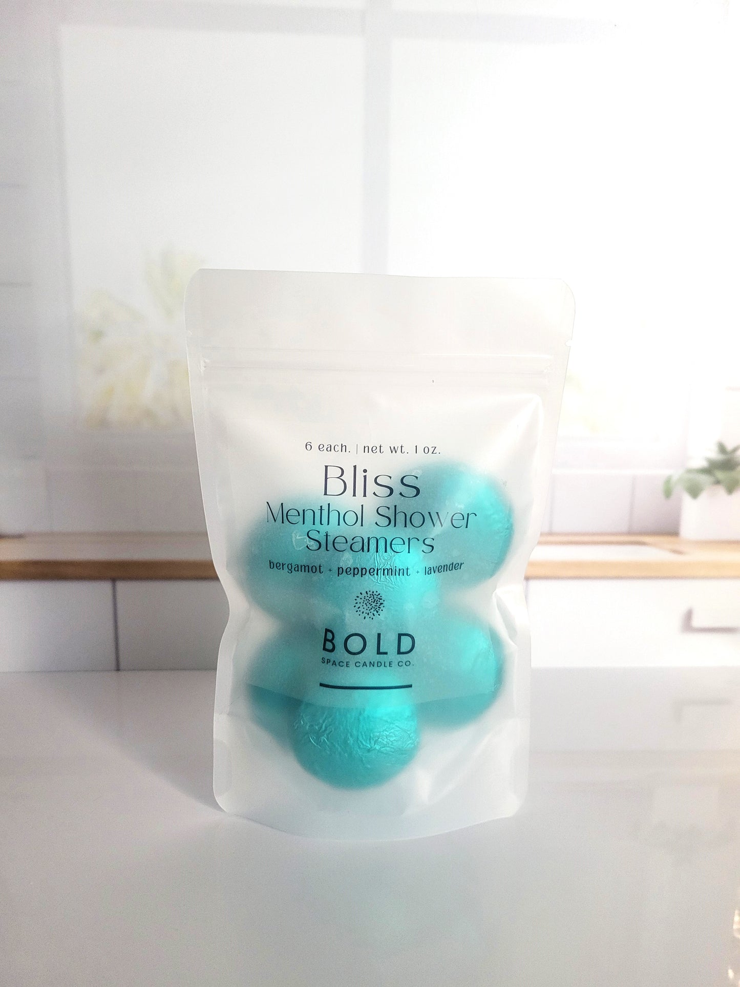 Bliss Shower Steamers | Bergamot + Peppermint + Lavender
