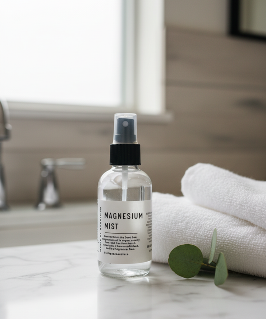 Magnesium Mist Spray | 4 oz. Glass Bottle | Power of Magnesium | Wellness