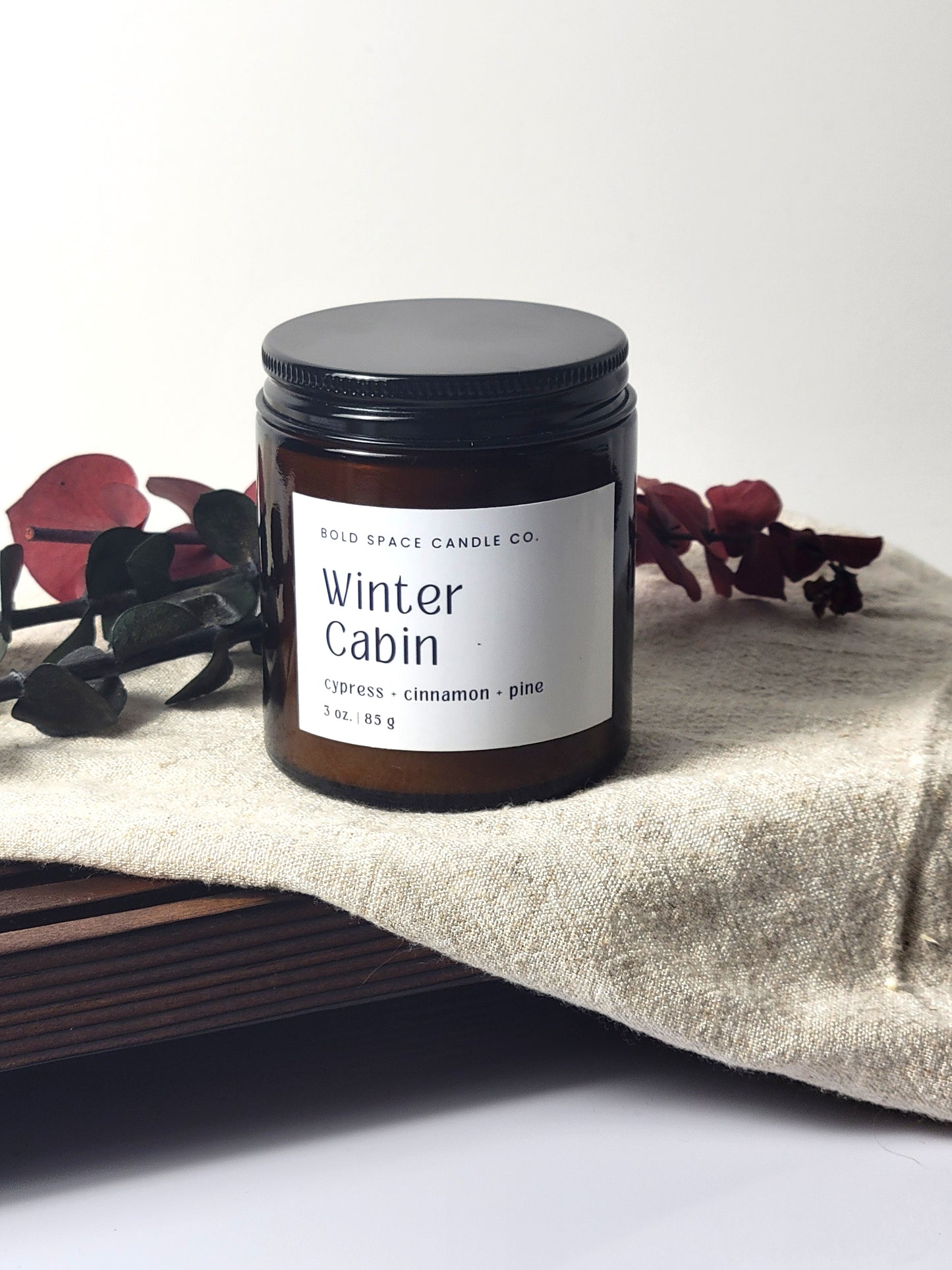 Winter Cabin - Cypress + Fraser Fir + Cinnamon- 3 oz.