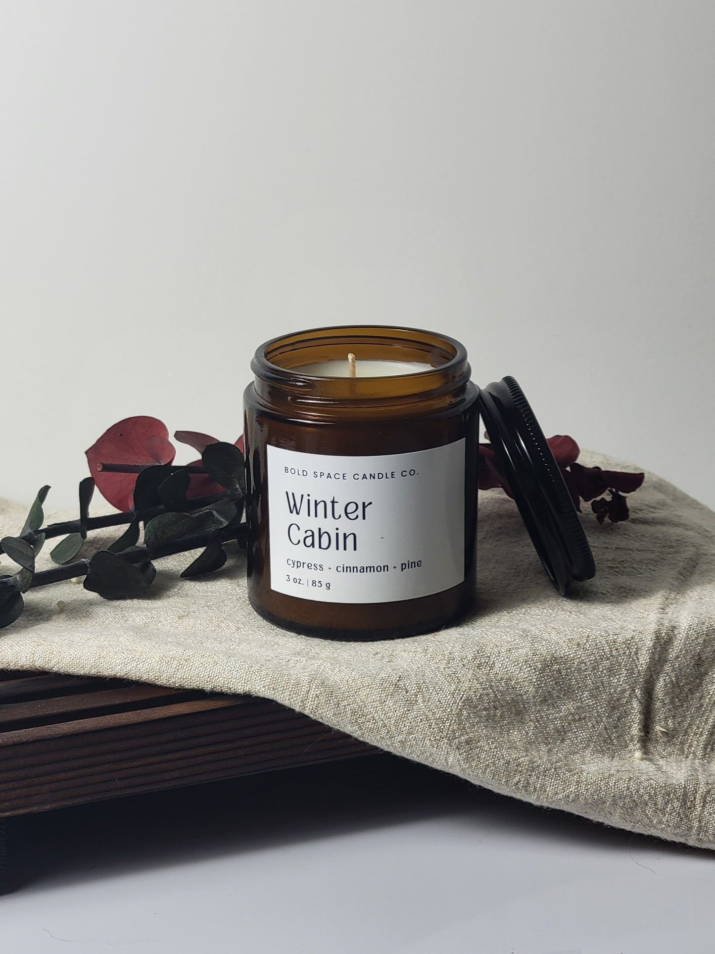 Winter Cabin - Cypress + Fraser Fir + Cinnamon- 3 oz.