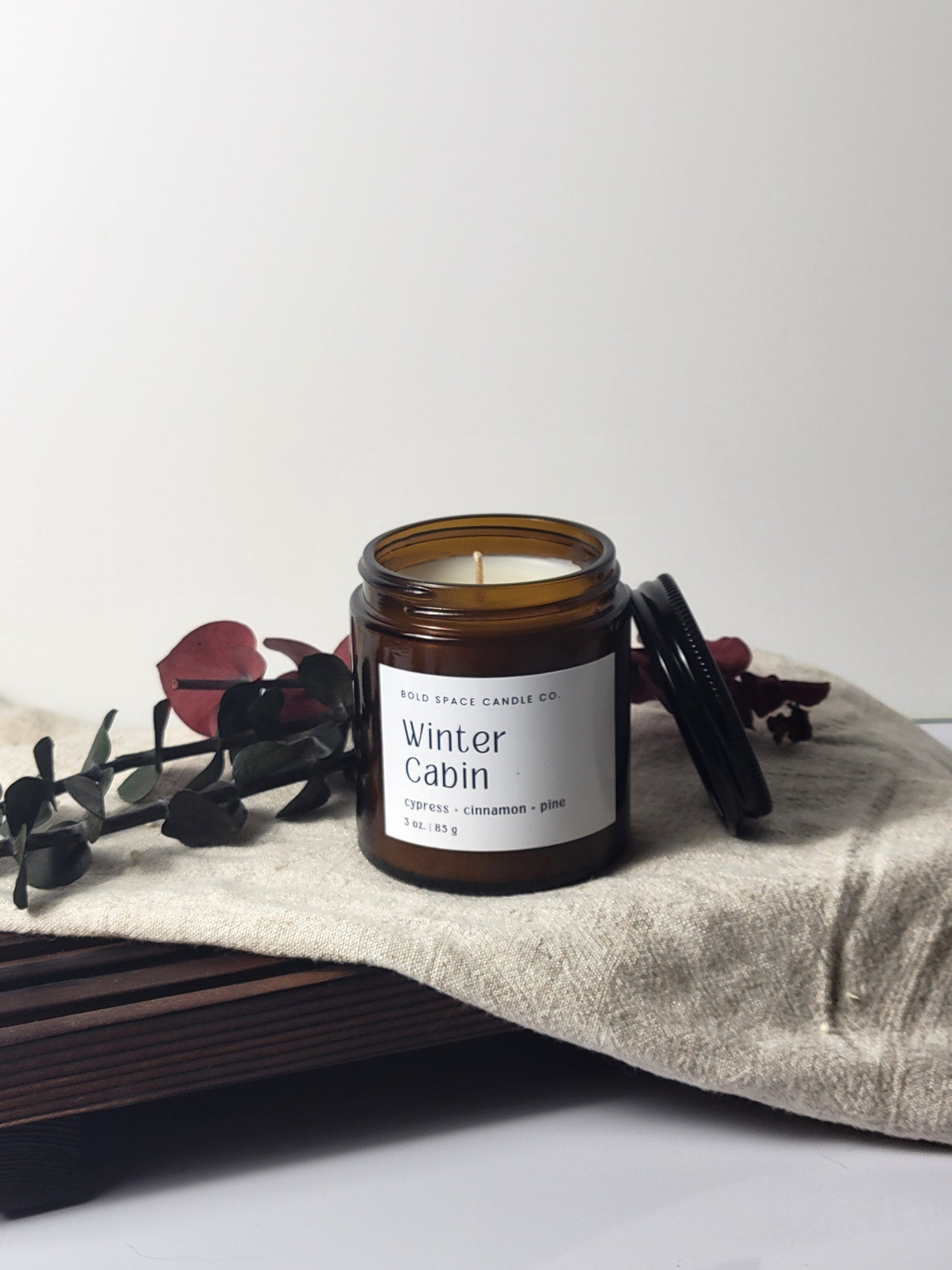 Winter Cabin - Cypress + Fraser Fir + Cinnamon- 3 oz.